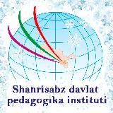 SHAHRISABZ DAVLAT PEDAGOGIKA INSTITUTI