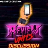 REVIEW UNIT DISCUSSION PANNEL