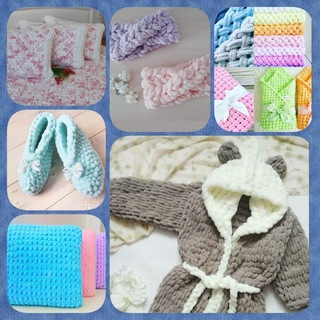 ВЯЖЕМ ИЗ АЛИЗЕ ПУФФИ 