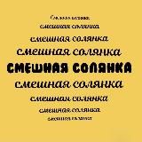 СМЕШНАЯ СОЛЯНКА