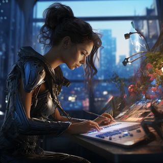 НЕЙРОСЕТЬ ДЕЛАЕТ КОНТЕНТ | MIDJOURNEY | CHAT GPT