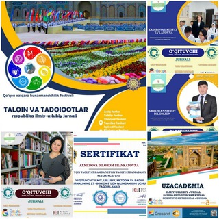 O‘QITUVCHI JURNALI RASMIY GURUHI.