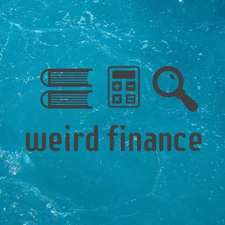 WEIRD FINANCE
