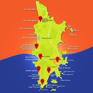 ПХУКЕТ  СПРАВОЧНИК МЕСТ