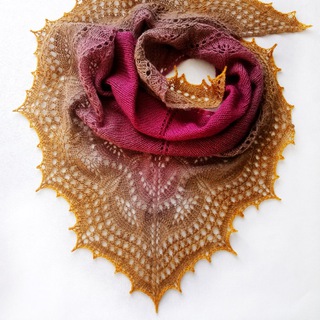 СХЕМЫ НА ШАЛИ, ПАЛАНТИНЫ. СПИЦАМИ И КРЮЧКОМ