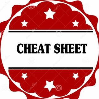 CHEAT SHEET