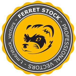 FERRET STOCK - VECTORS, ICON