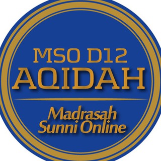 (MSO D12) AQIDAH
