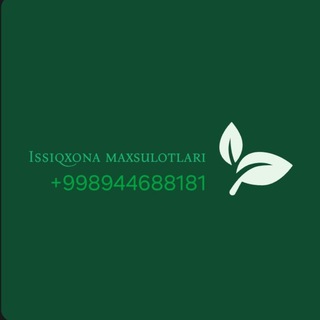 ISSIQXONA MAXSULOTLARI